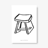 Simple Stool Sketch