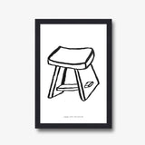 Simple Stool Sketch