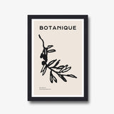 Contemporary Botanical Silhouette