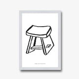 Simple Stool Sketch